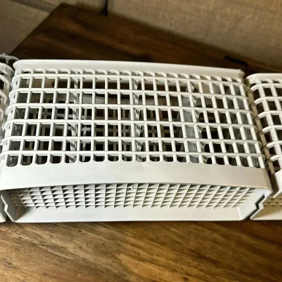 dishwasher silverware replacement tray utensil holder basket with cover gray - Picture 13 of 15